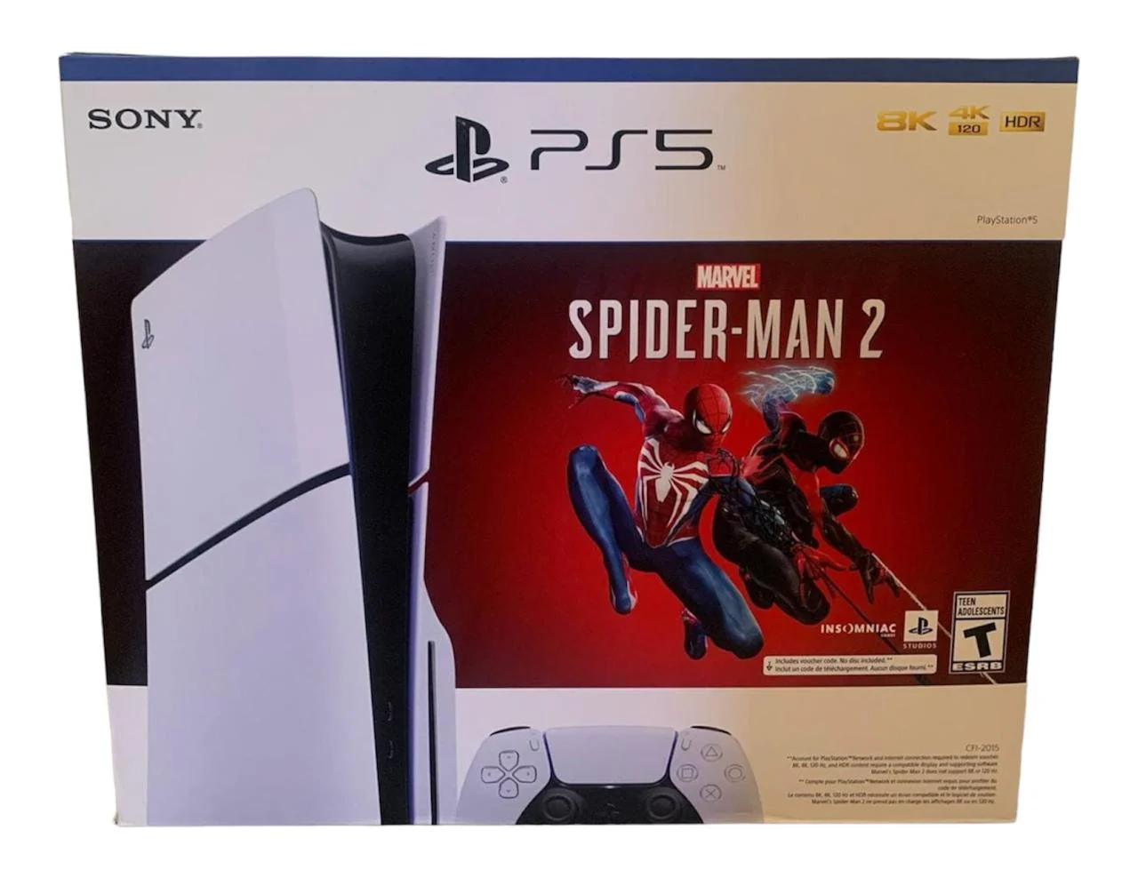 PLAYSTATION 5 MARVEL'S SPIDERMAN 2 (valor en dólares)