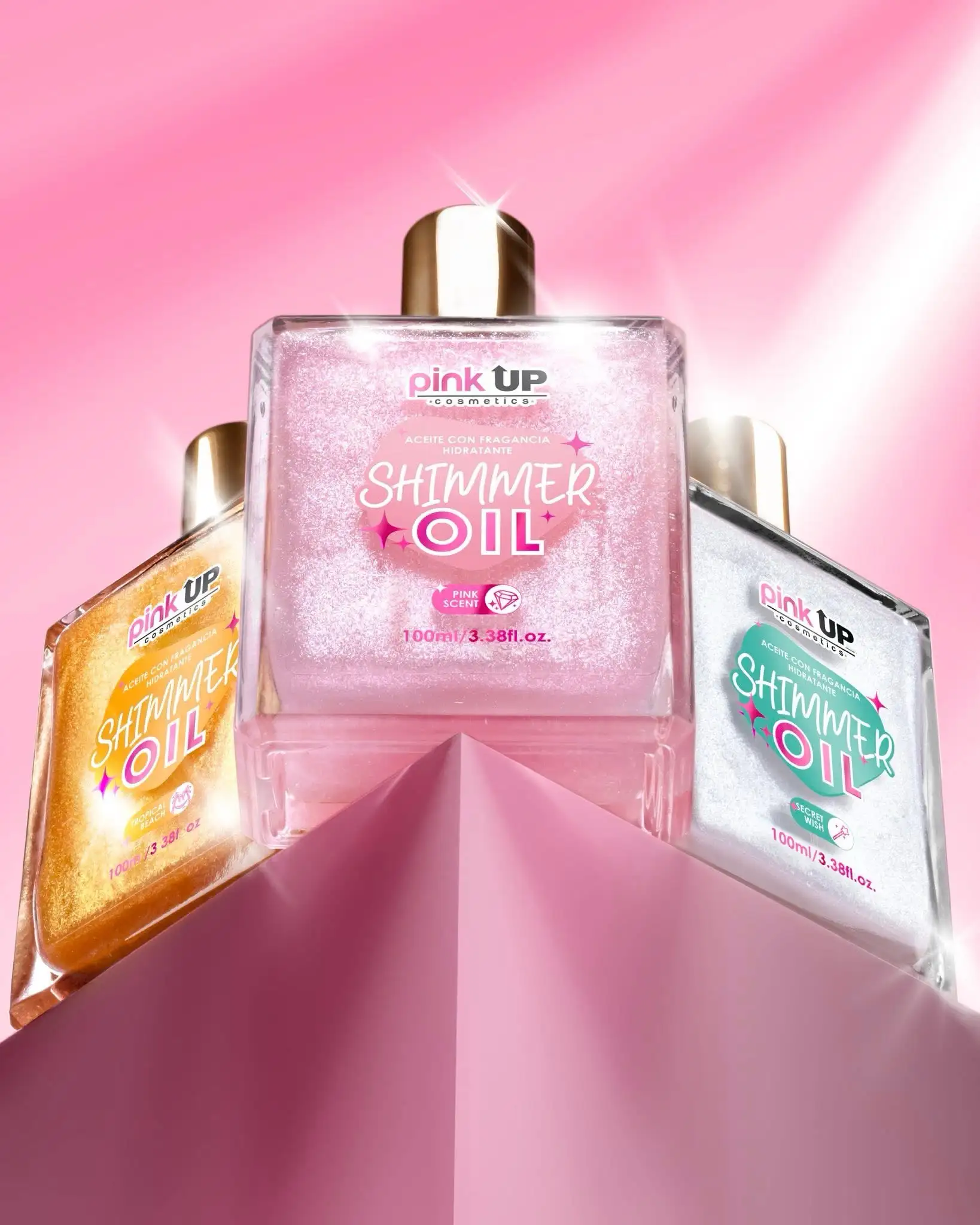 Aceite corporal hidratante pink up
