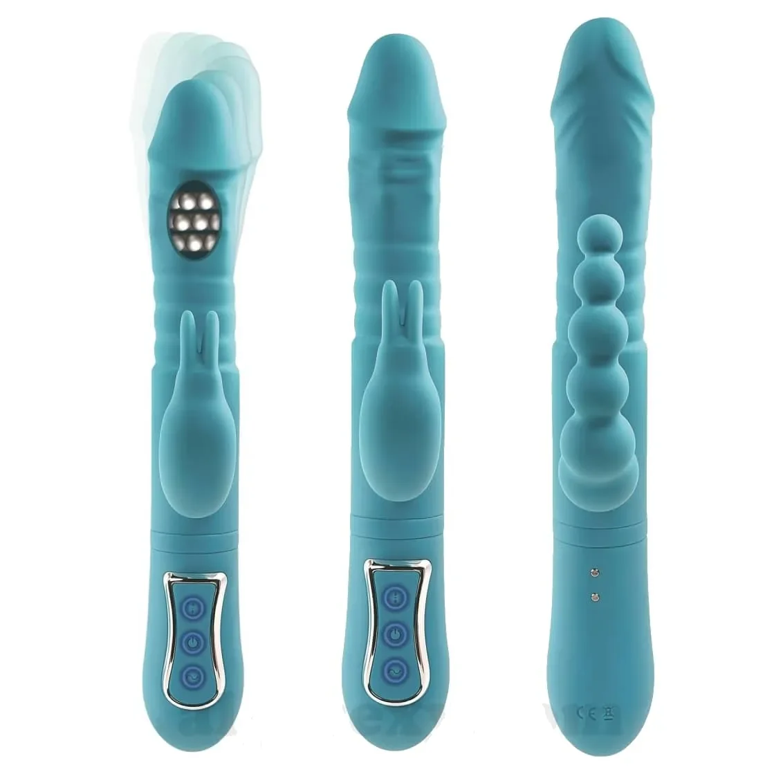 Eve’s Thrusting Triple Joy Rabbit Blue 2