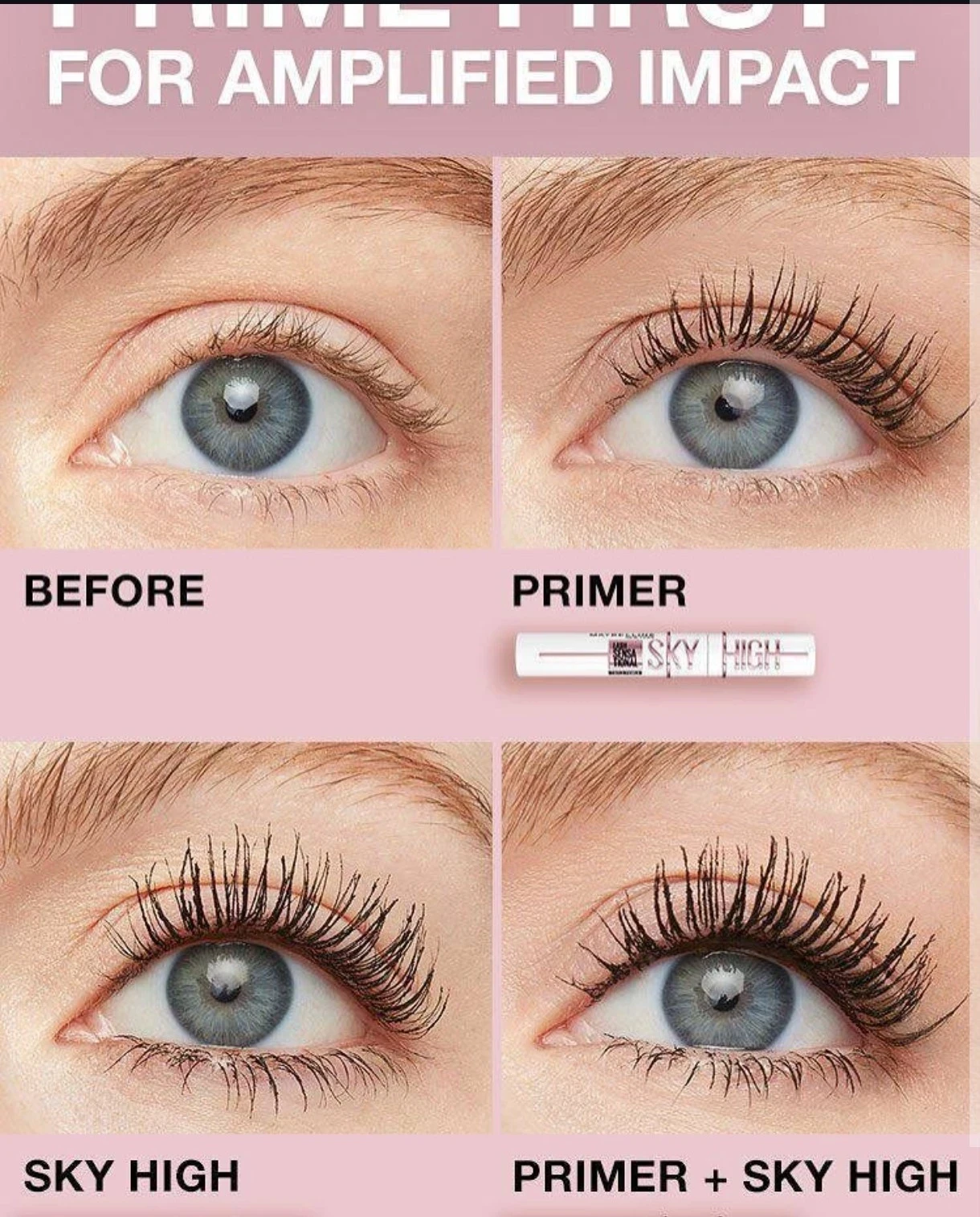 KISS BEAUTY SKYHIGH 2PCS SET MASCARA  ☺️💝 2
