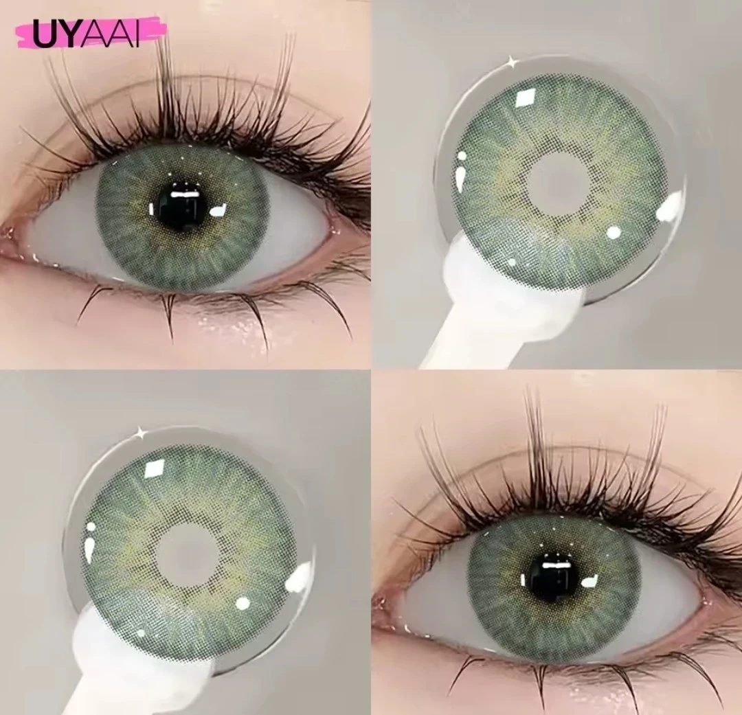 Lentes de contacto - New New York Urban Green - PUPILA REDUCIDA  10