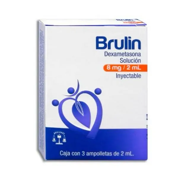 Brulin/dexametasona /8mg-2ml /  3amp