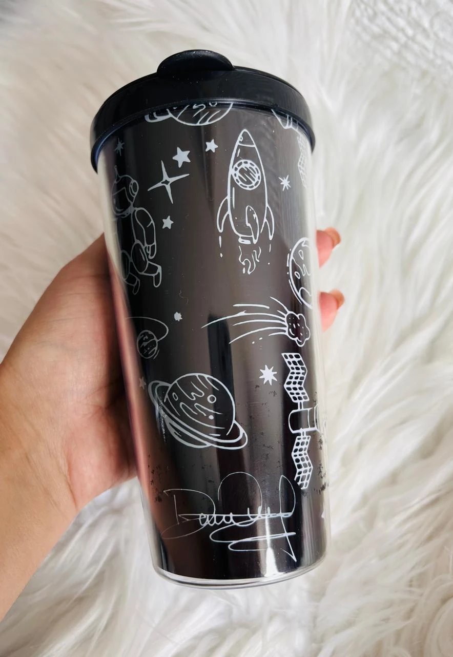 Vaso tapa plástico