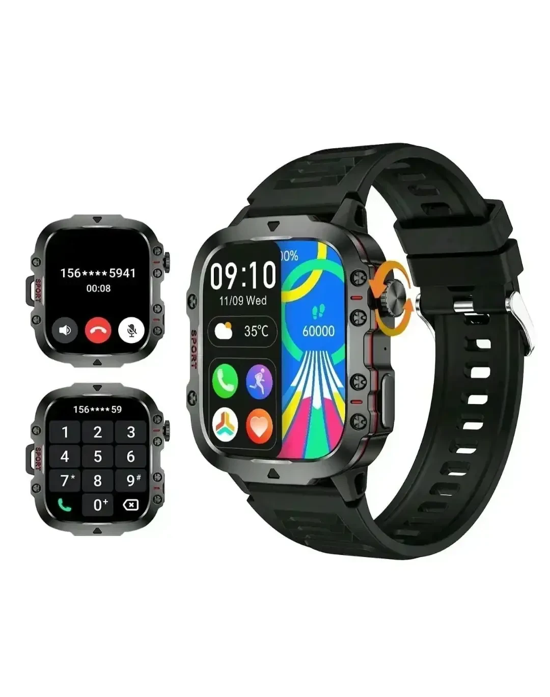 Reloj Smart grado Militar 