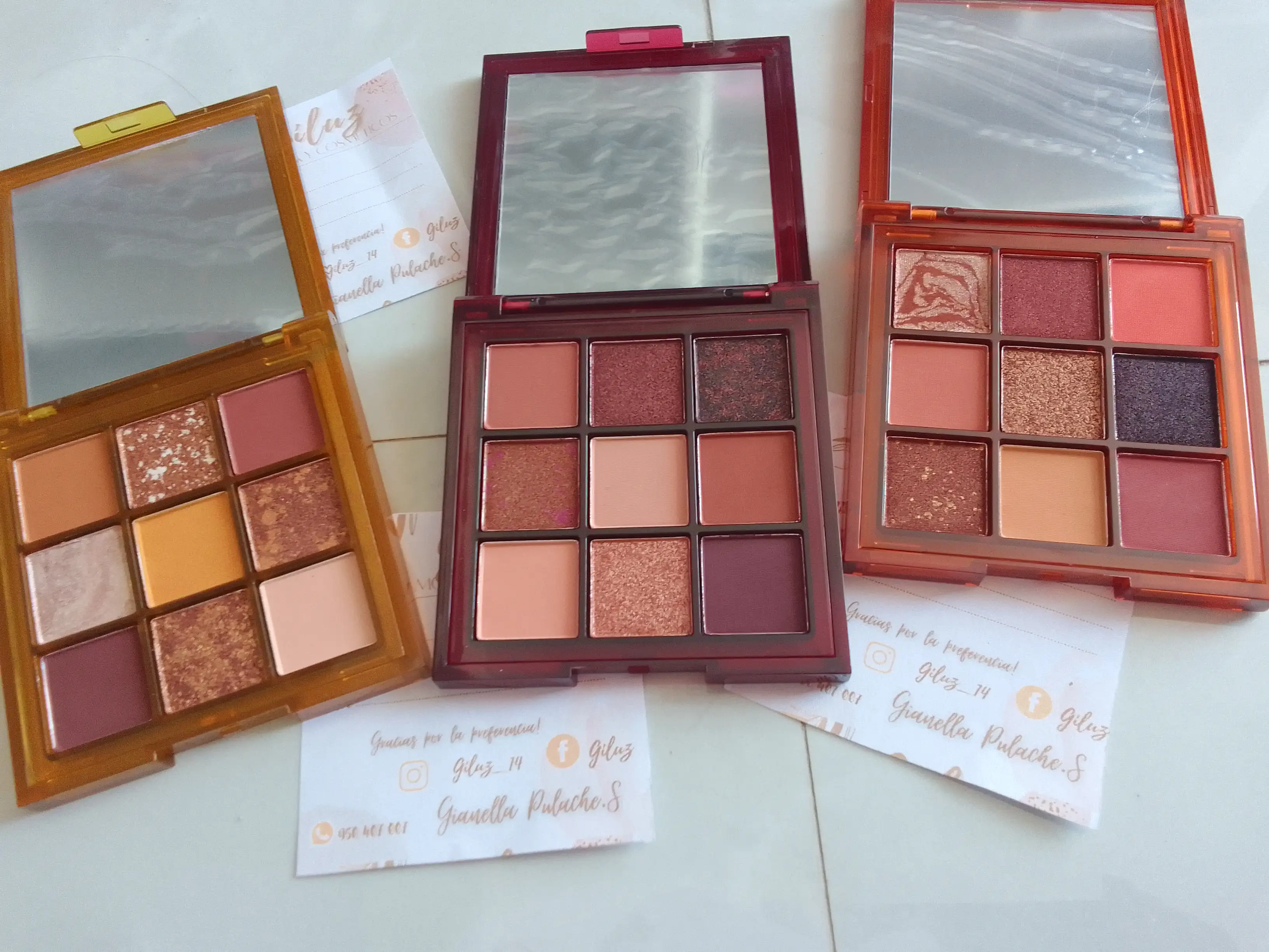 Mini paleta de sombras