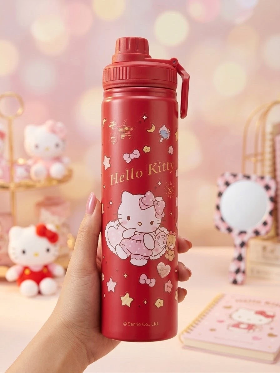 Termo hello kitty acero inoxidable 750 ml  3