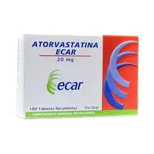 ATORVASTATINA 20 MG X 100 TAB ECAR