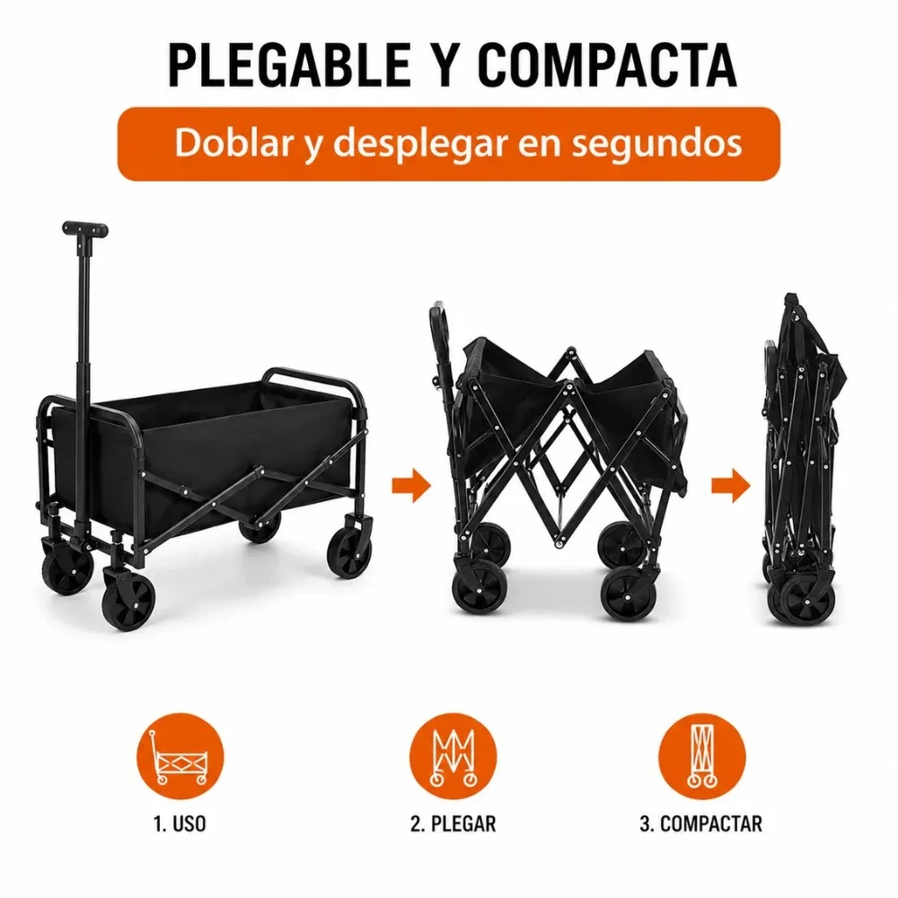 Carretilla Multiuso Plegable 3