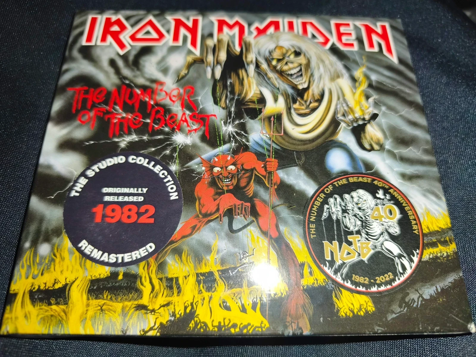 Iron Maiden - The Number Of The Beast (40TH ANNIVERSARY)(GERMANY)