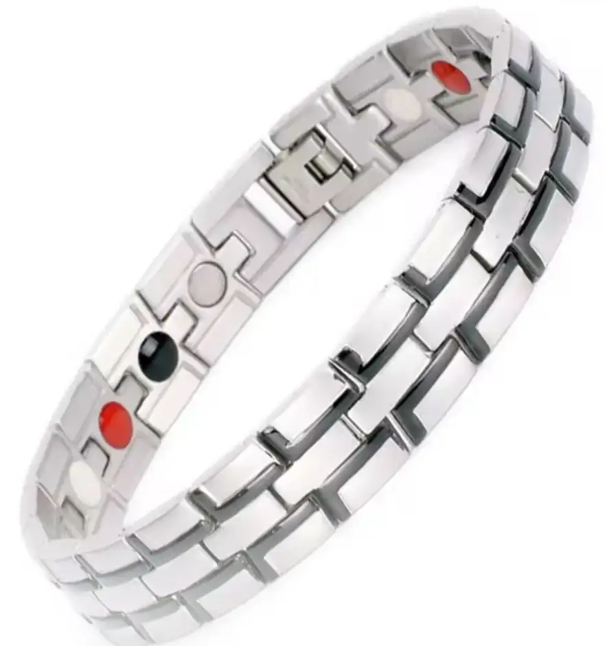 Pulsera Magnética de Acero Inoxidable 