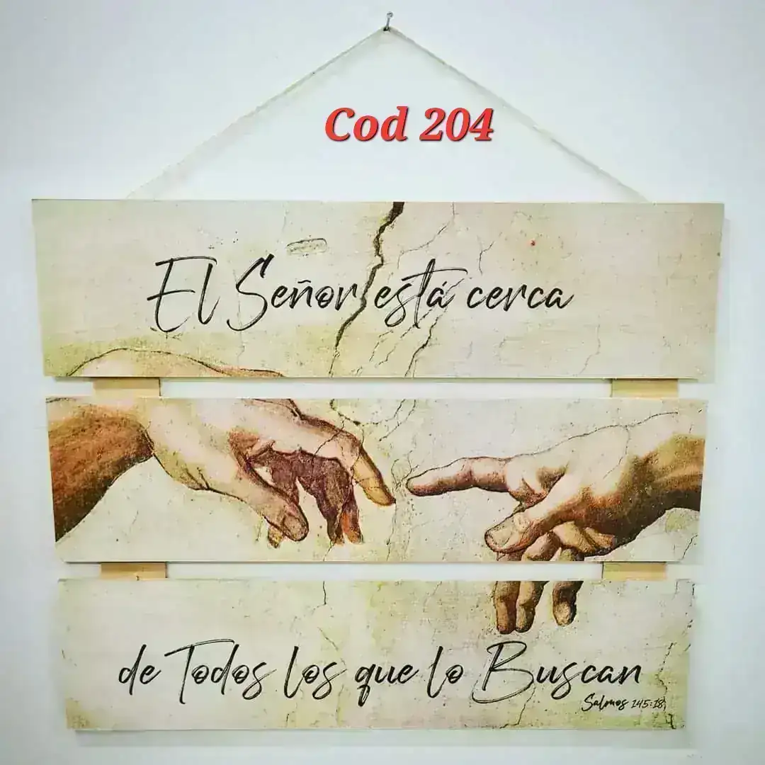 Cuadro chico x 3. Cód. 204