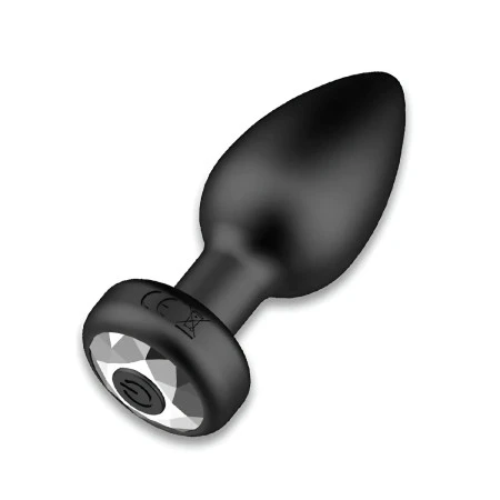Plug Anal Vibrador Mediano Carga USB y Control Remoto 3