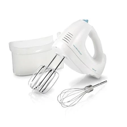 HB Hand Mixer With Case 62682G White