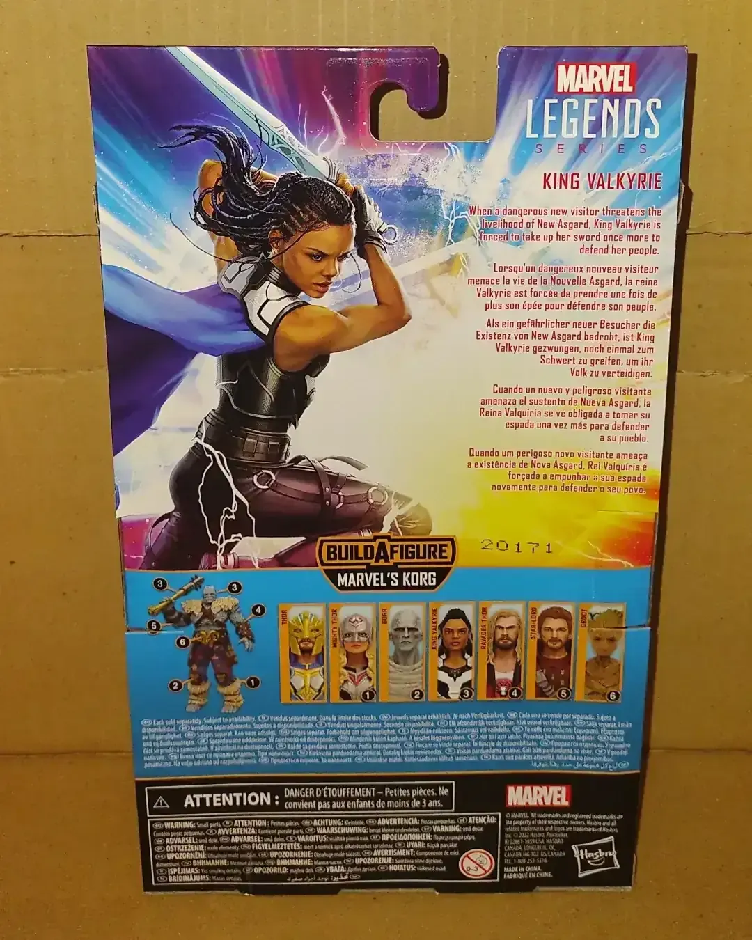 Hasbro Marvel legends valkyrie 2