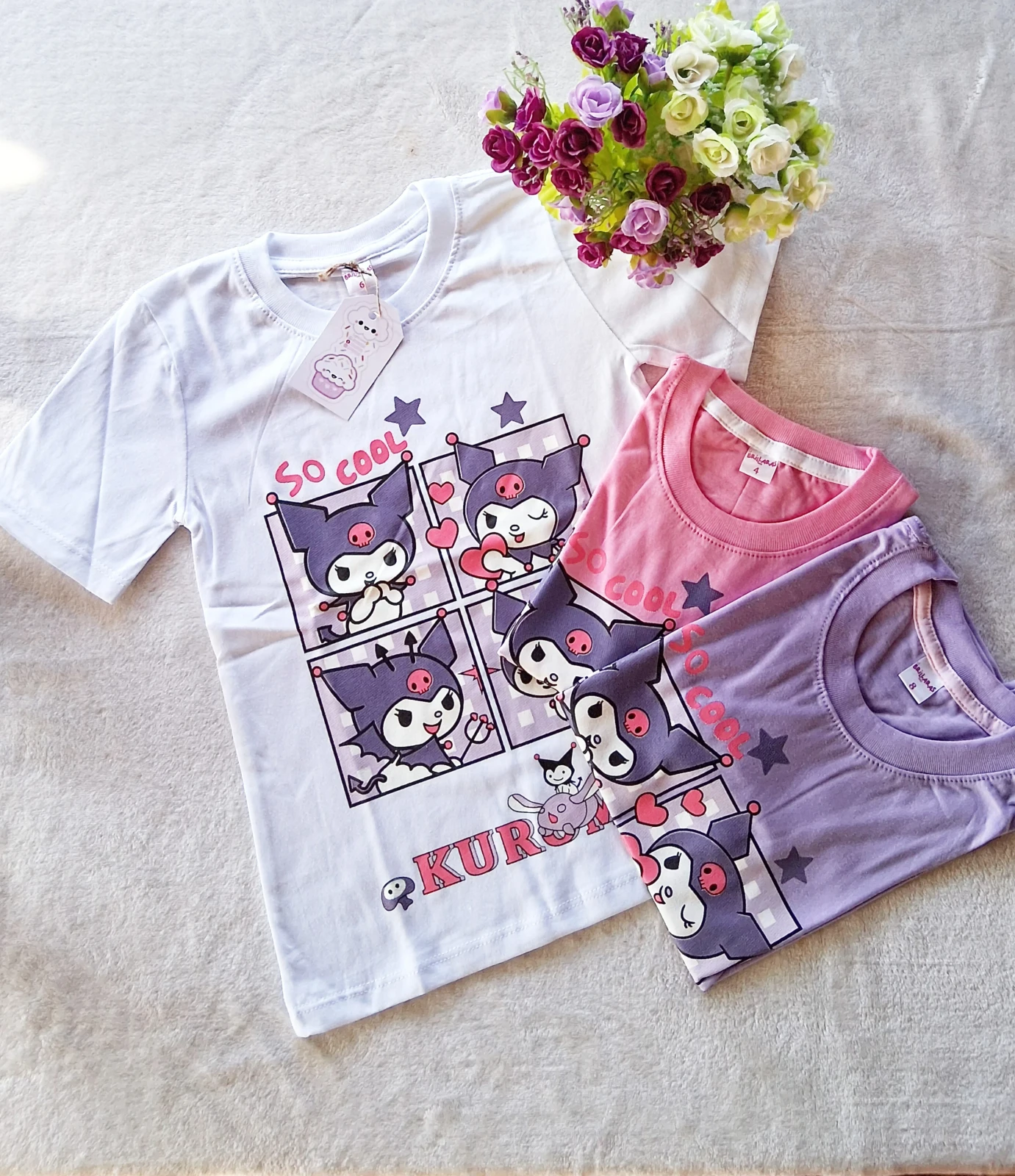 Remera KUROMI Niña