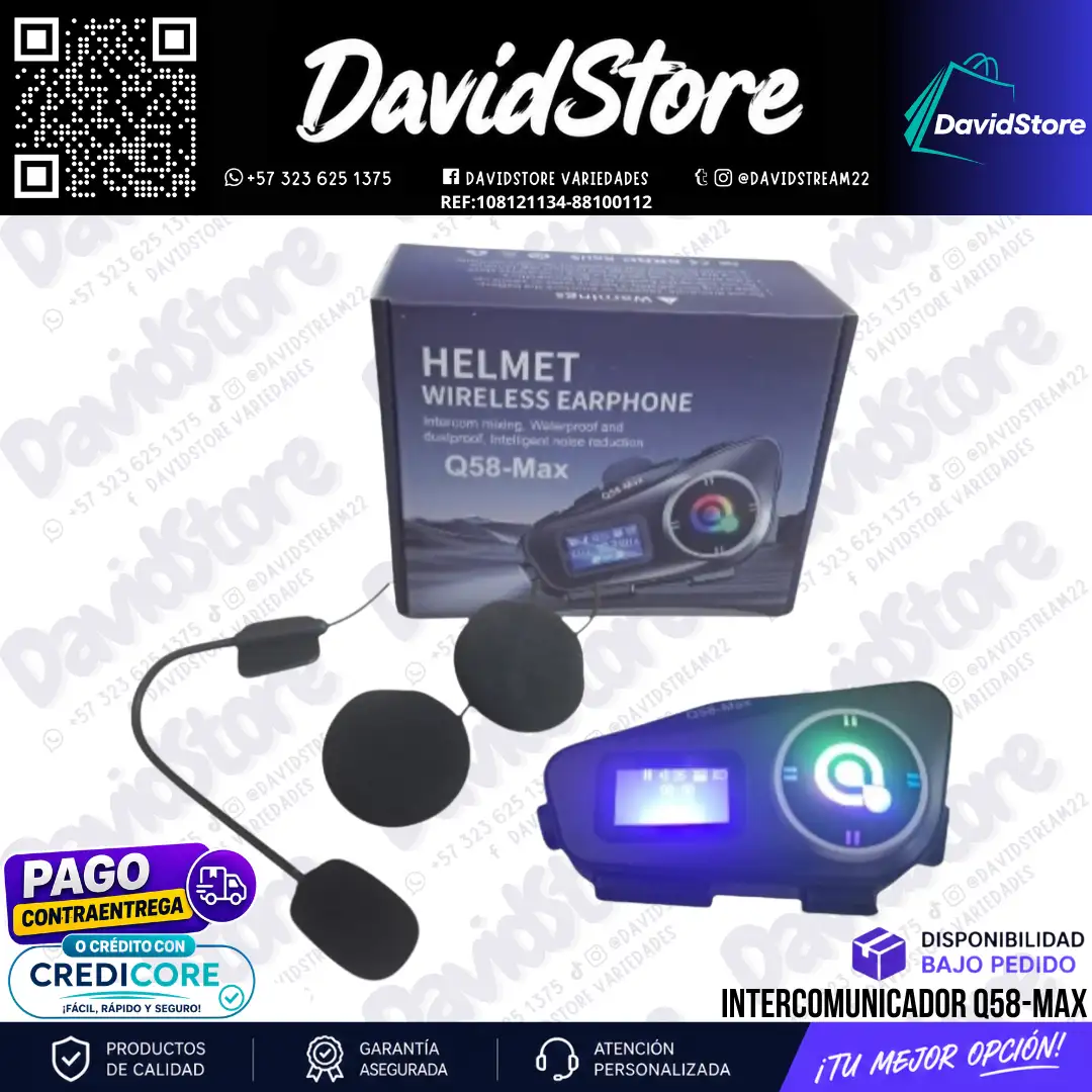 Intercomunicador Q58-Max