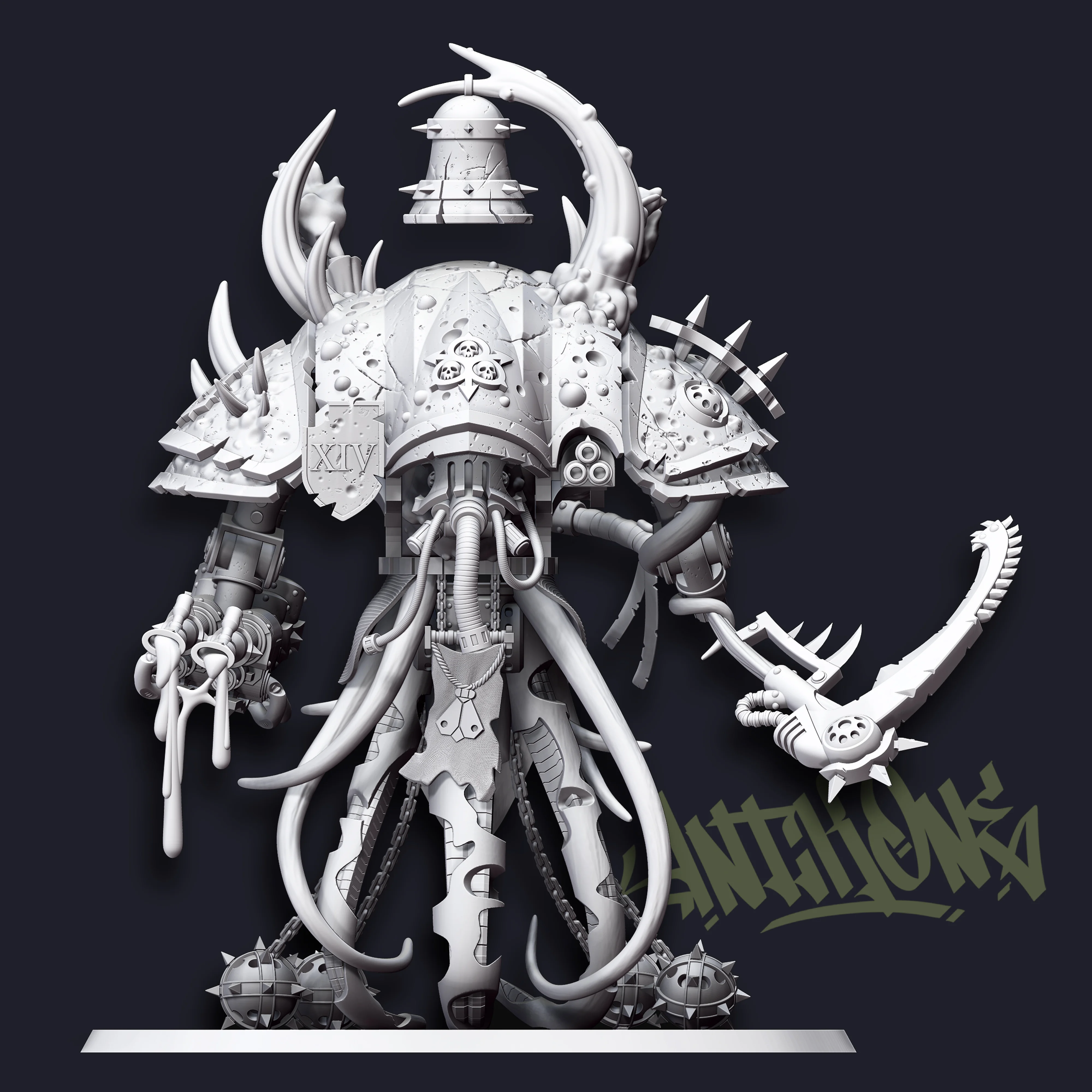 Imperial Knight nurgle 
