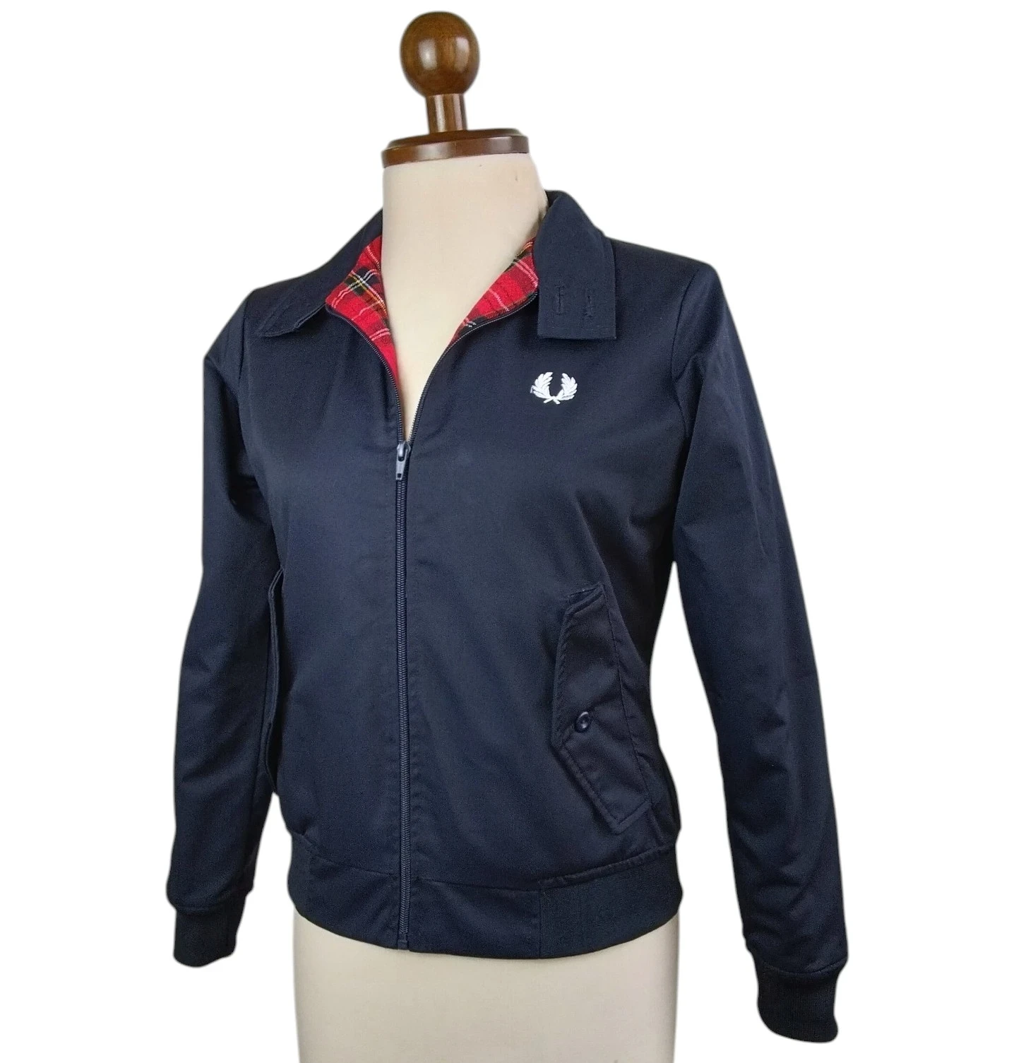 Harrington azul oscuro mujer talla M 