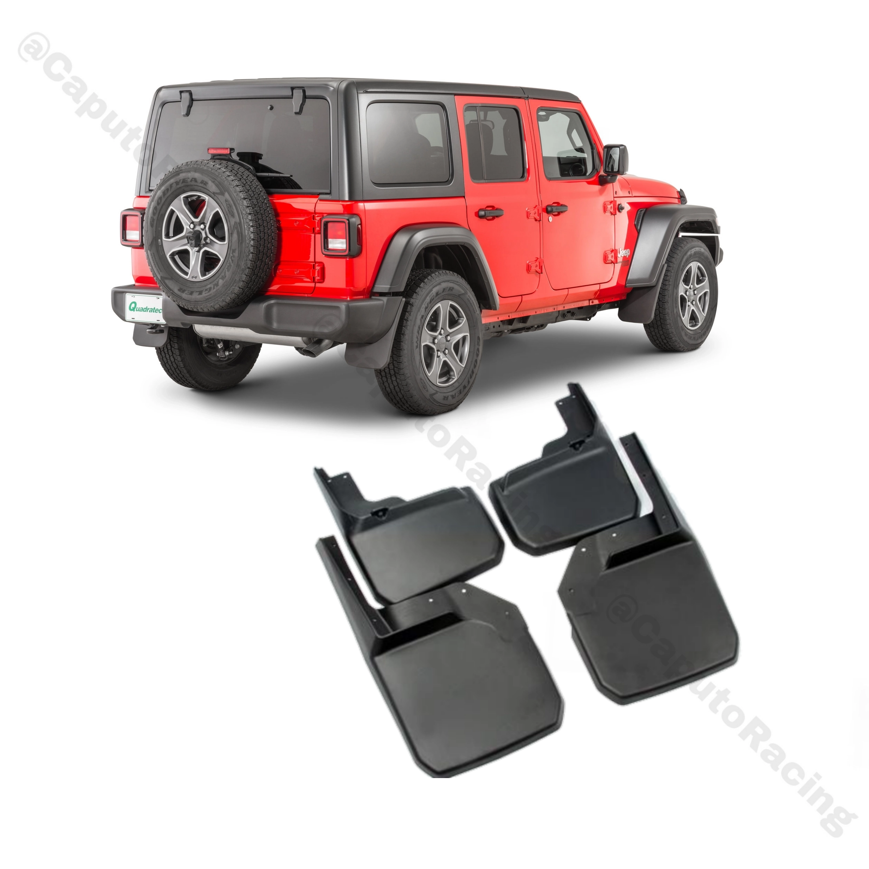 CHAPALETAS JEEP WRANGLER 2007-2018 