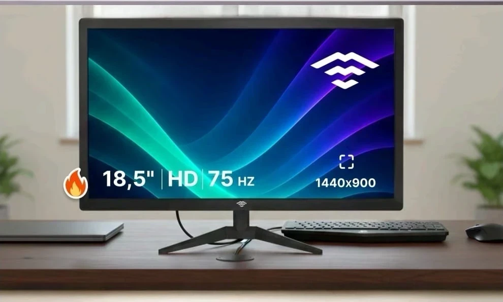 MONITOR OASIS 19" VGA+HDMI