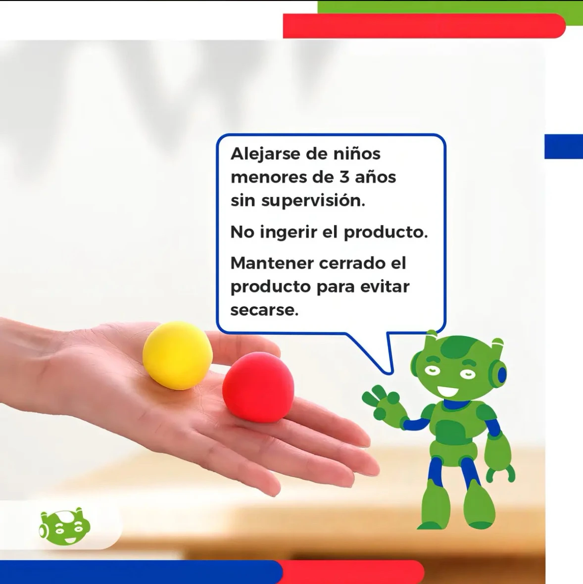 Fomi moldeable paquete de 12 piezas  6