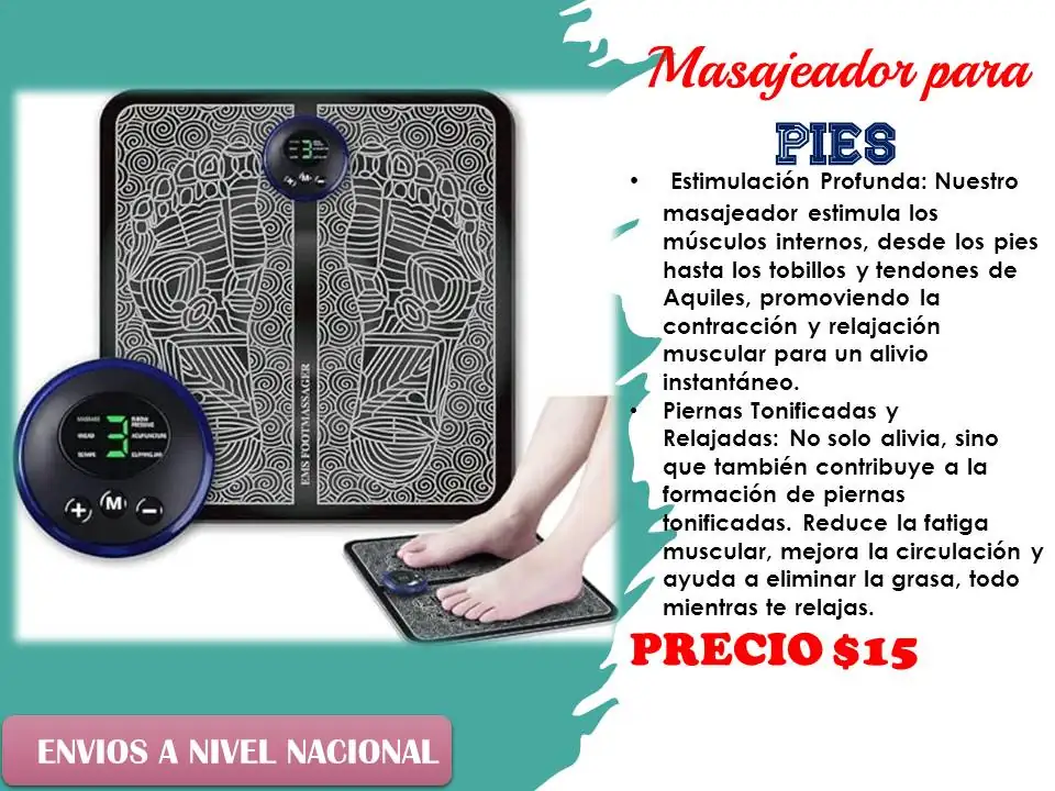 Alfombra masajeadora  4