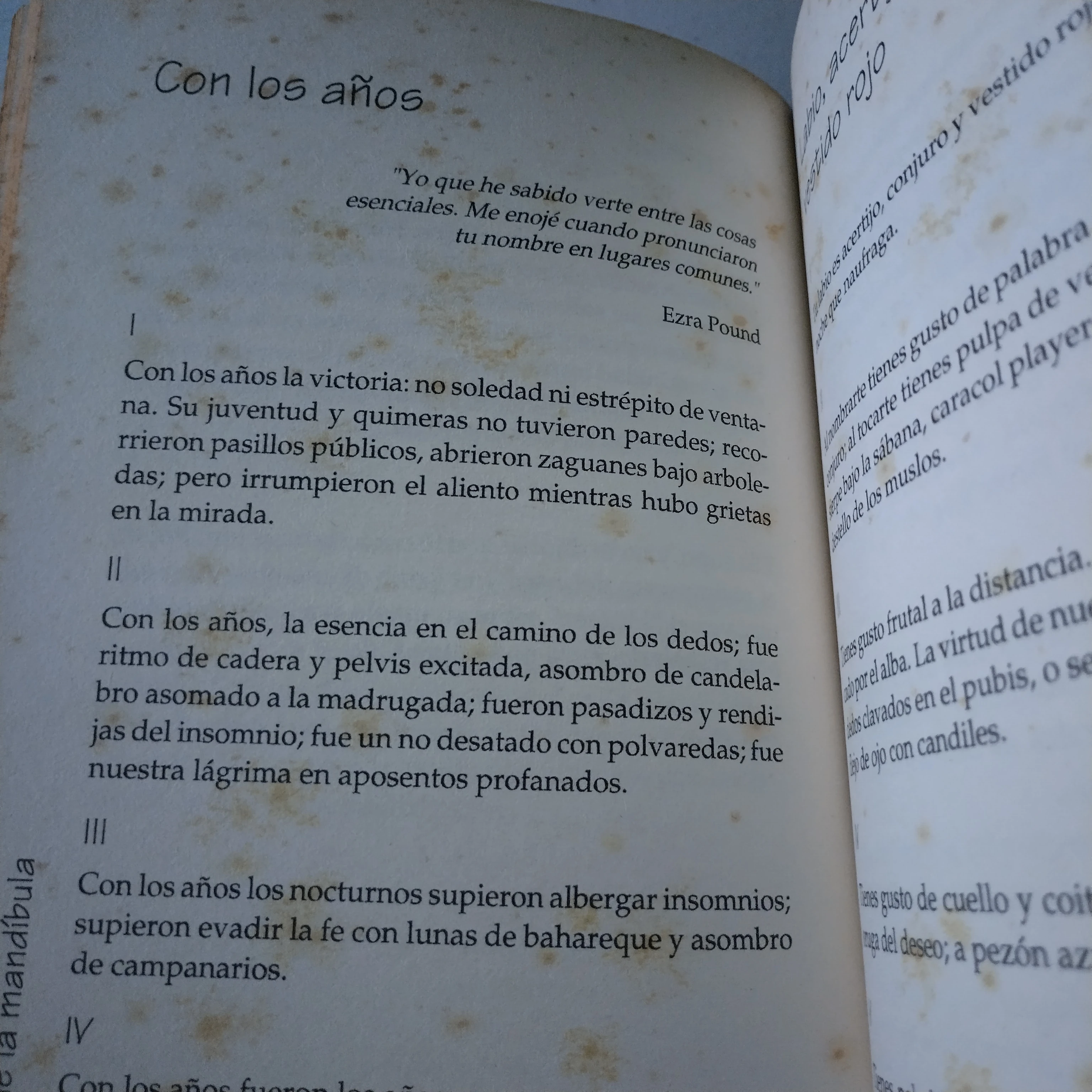 Paradojas de la mandíbula, Carlos Calero, usado  3