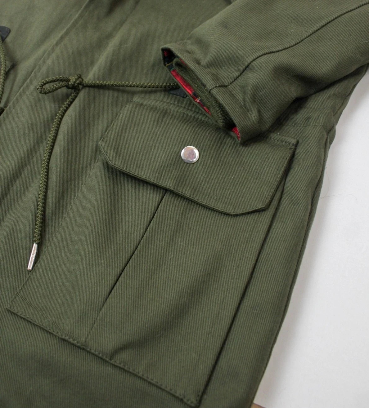 Parka verde militar  2