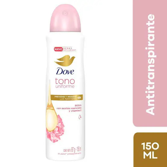 Desodorante Dove en Spray Tono Iniforme