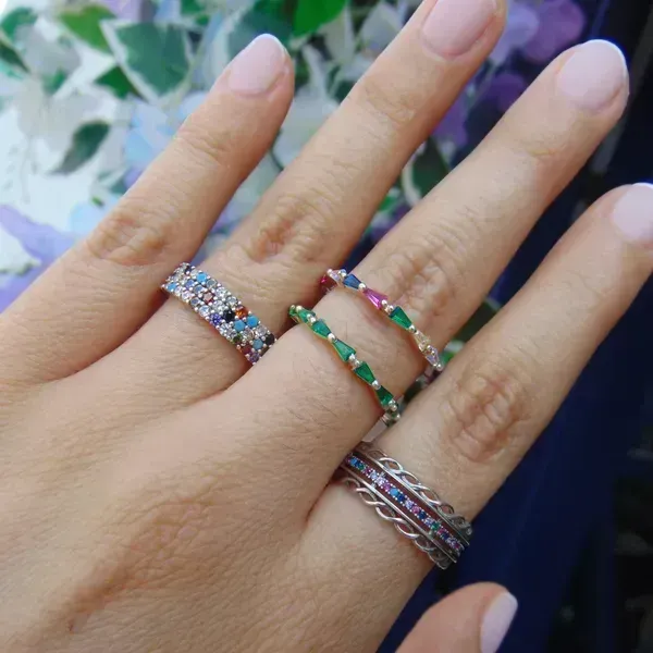 ANILLOS PLATA LEY 925