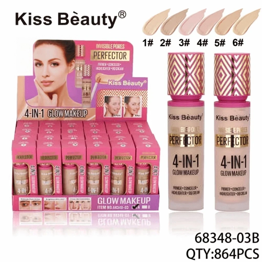 Kiss Beauty – Corrector perfector 4 en 1
