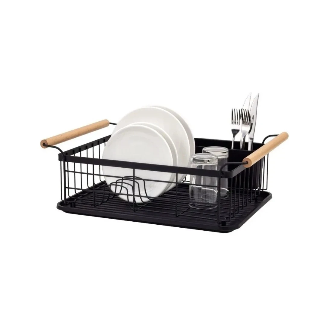 Escurridor secaplatos acero negro new arrival 2