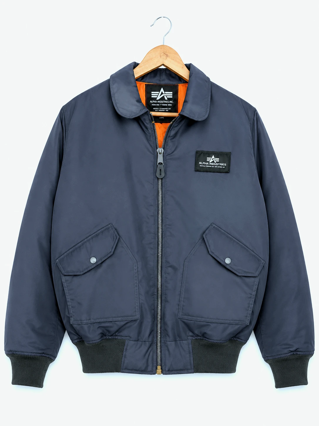 Bomber Alpha gris plomo XL