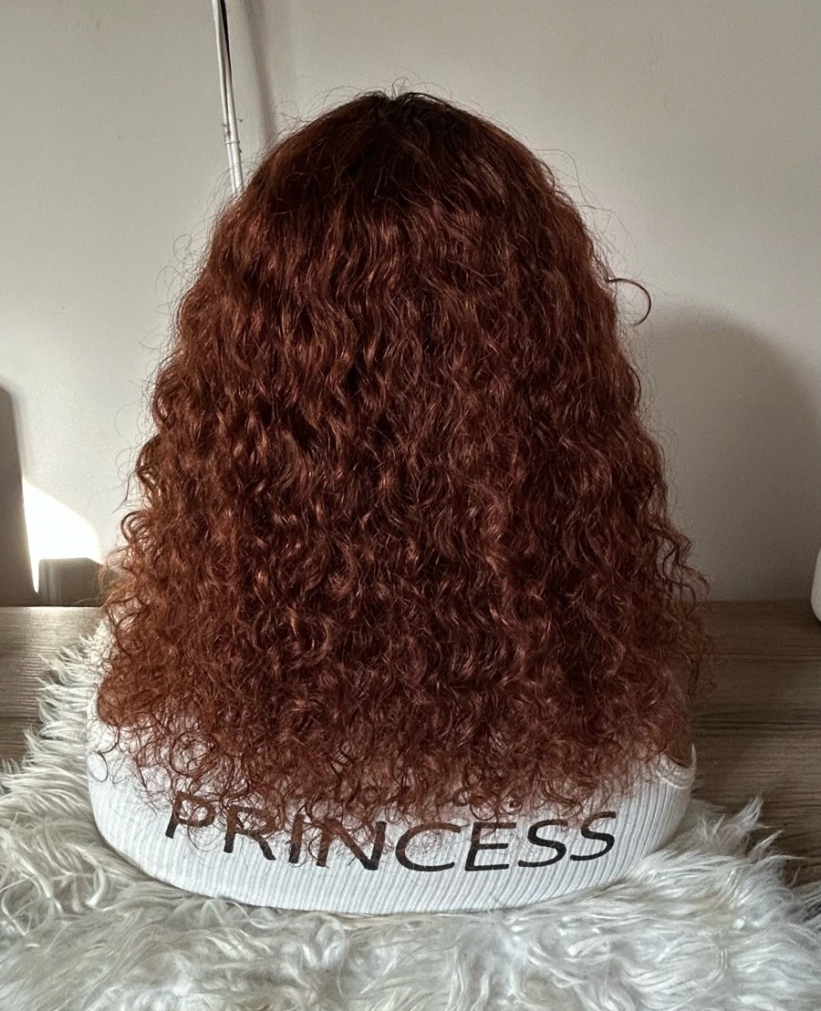 Peluca cabello humano de 12"  3