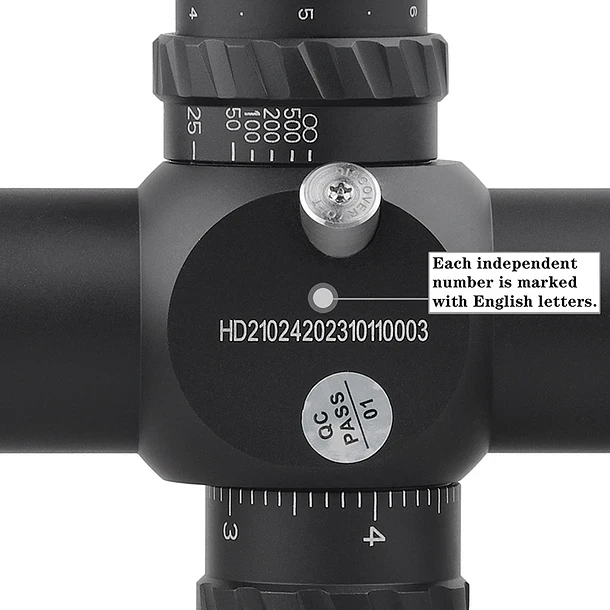 MIRA TELESCÓPICA HD 2-12X24SFIR 7