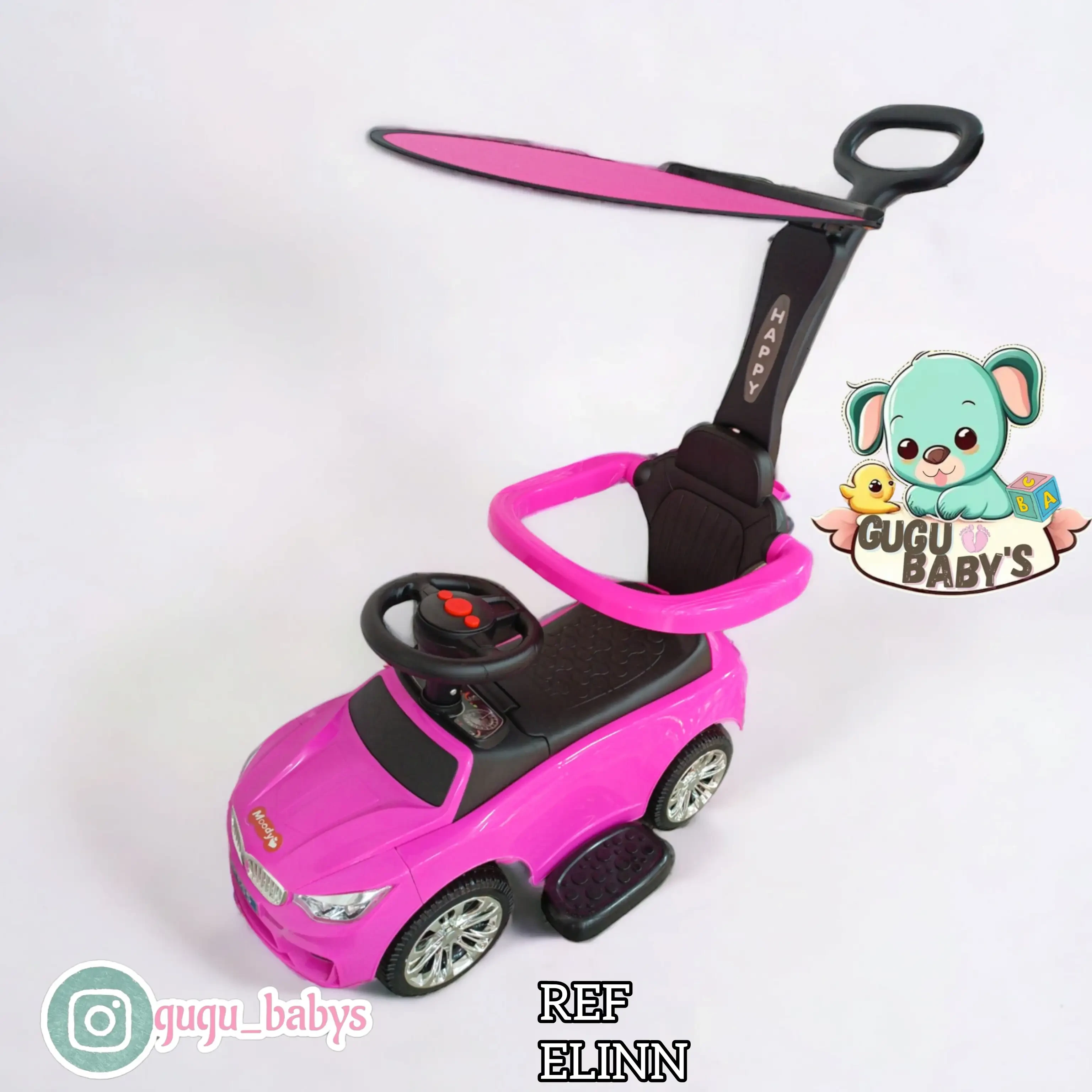 Carro montable niña