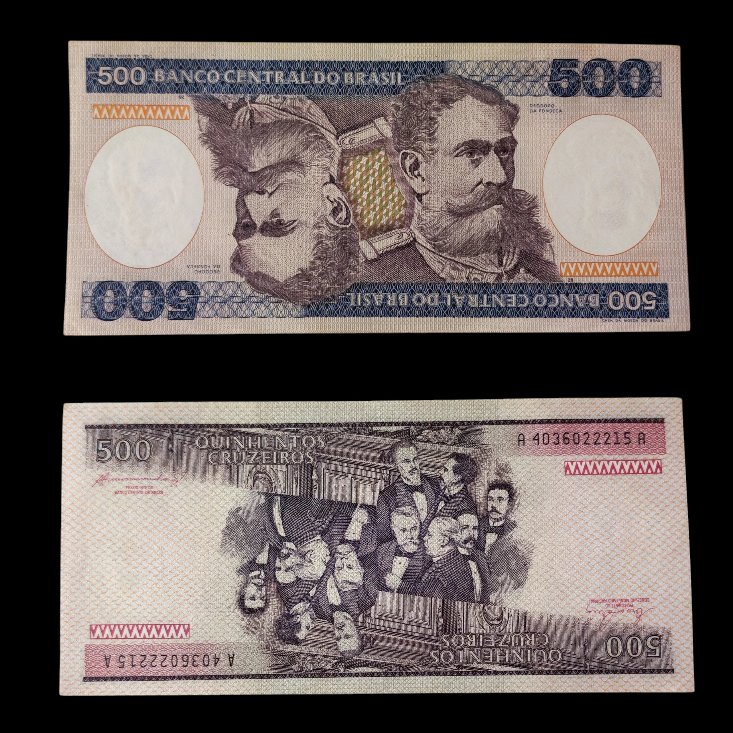 ° Brasil 500 Cruzeiros UNC