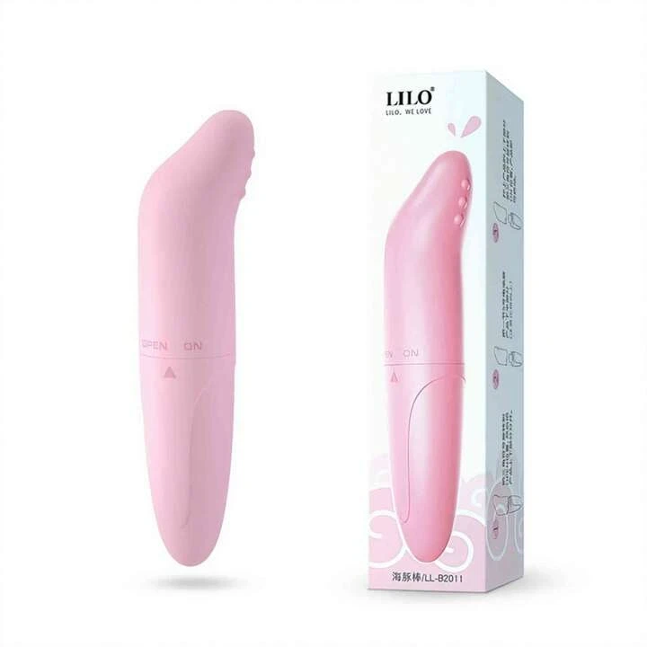 Mini vibrador tipo delfín