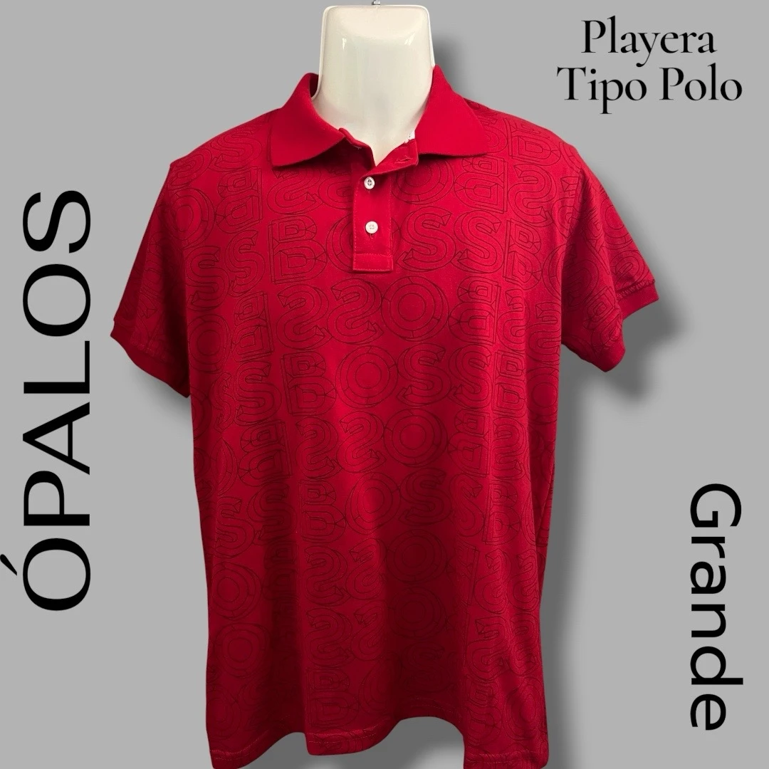 Playera Tipo Polo Grande