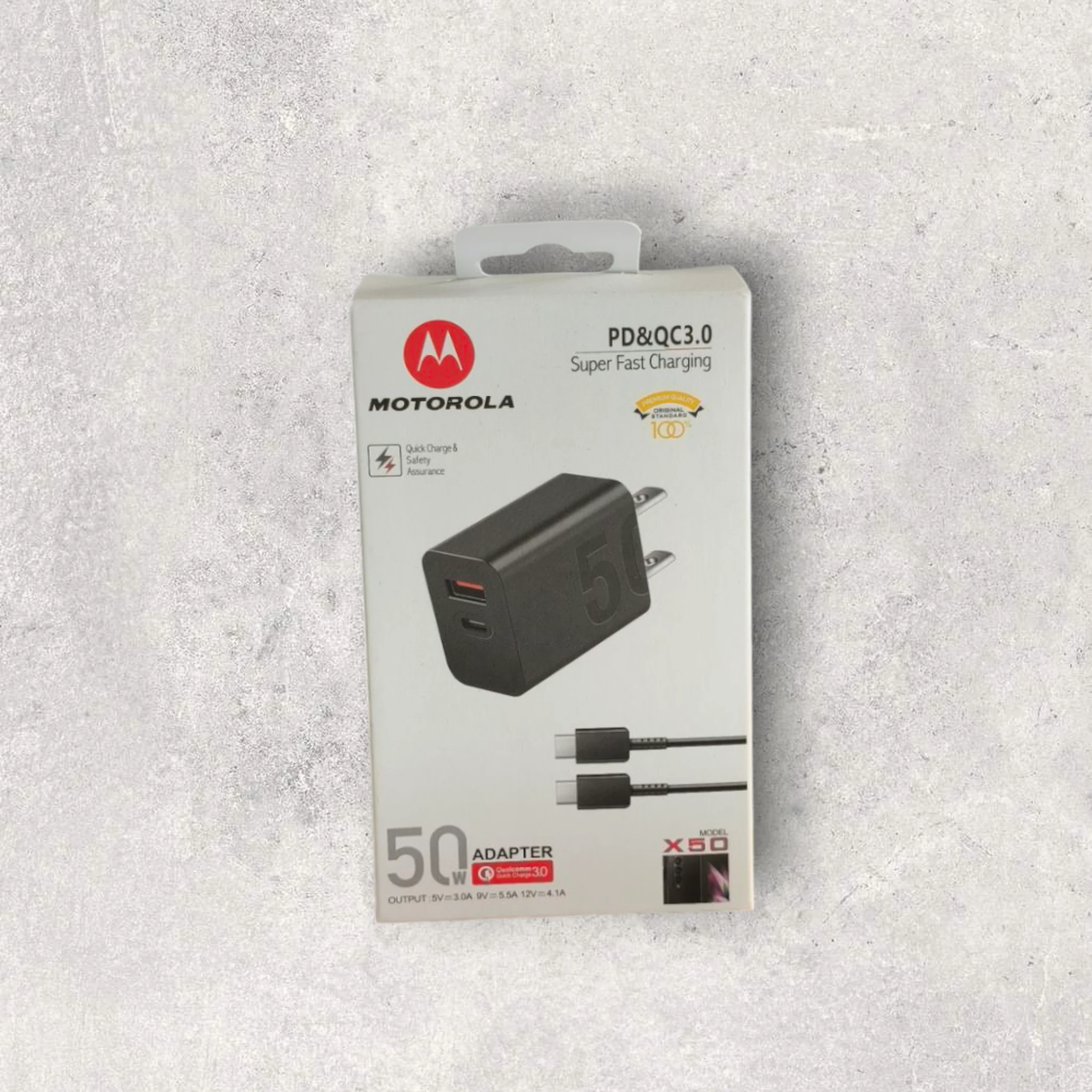 Cargador  completo Motorola 50 W