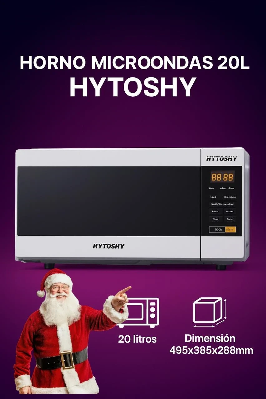 MICROONDAS HYTOSHY 20 LTS DIGITAL*