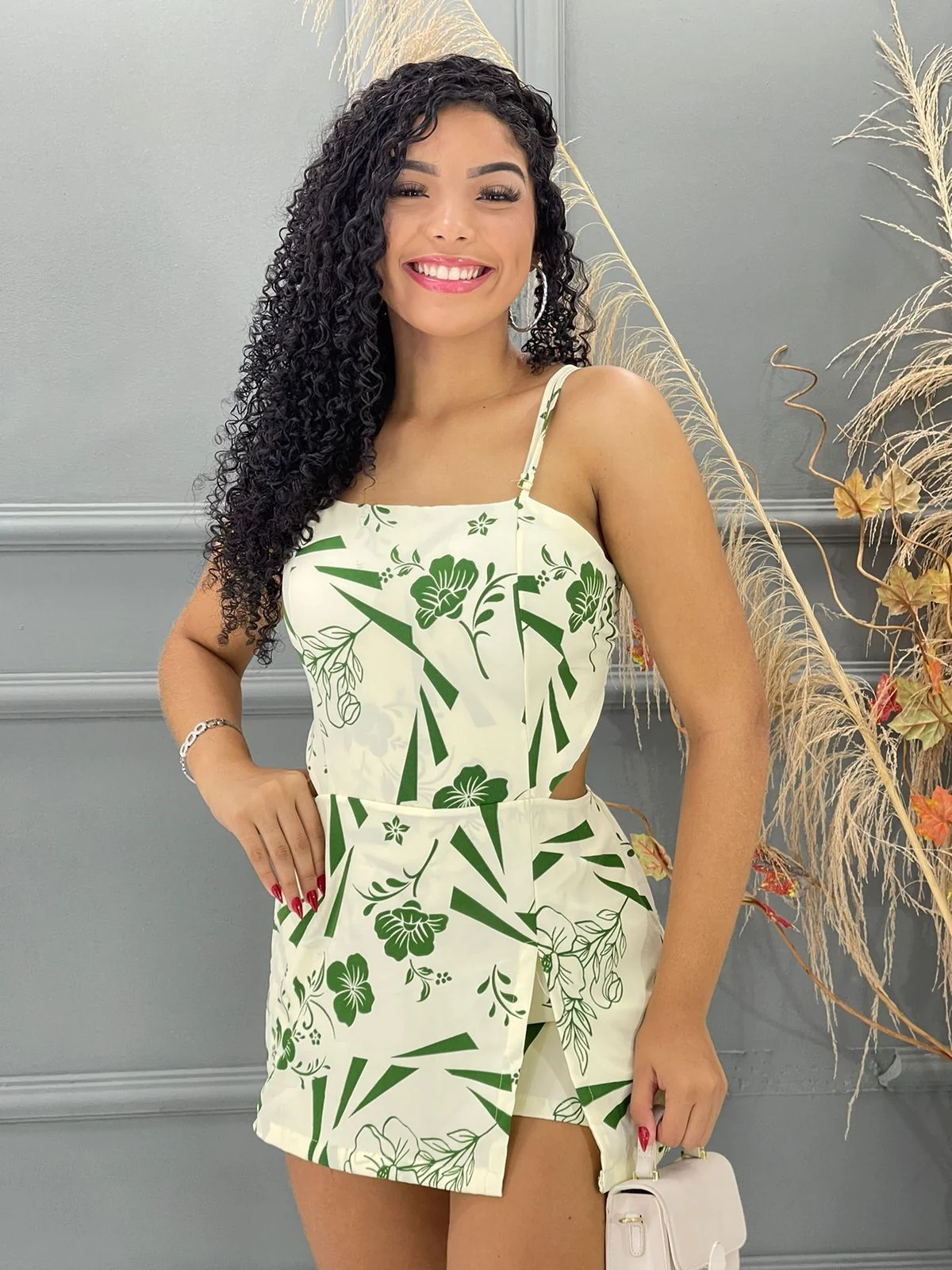 MACAQUINHO SHORT SAIA ESTAMPADO 5