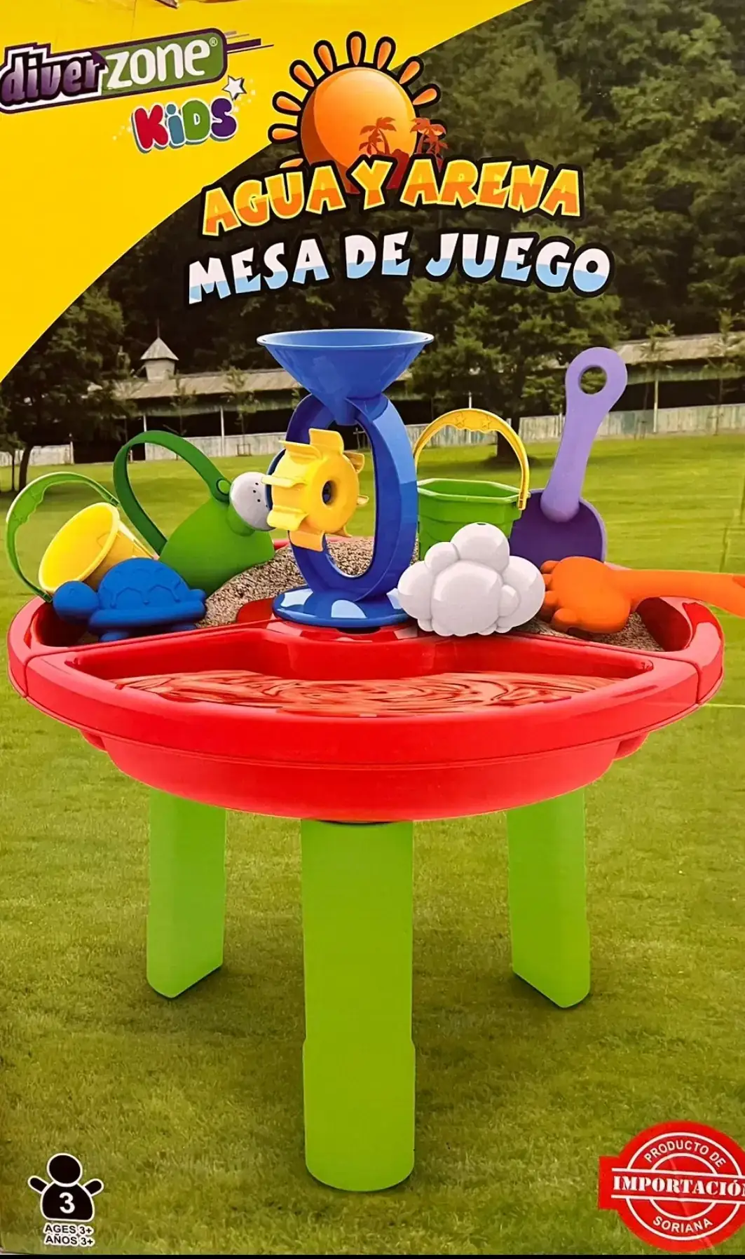 Mesa de Juego _ Agua y Arena