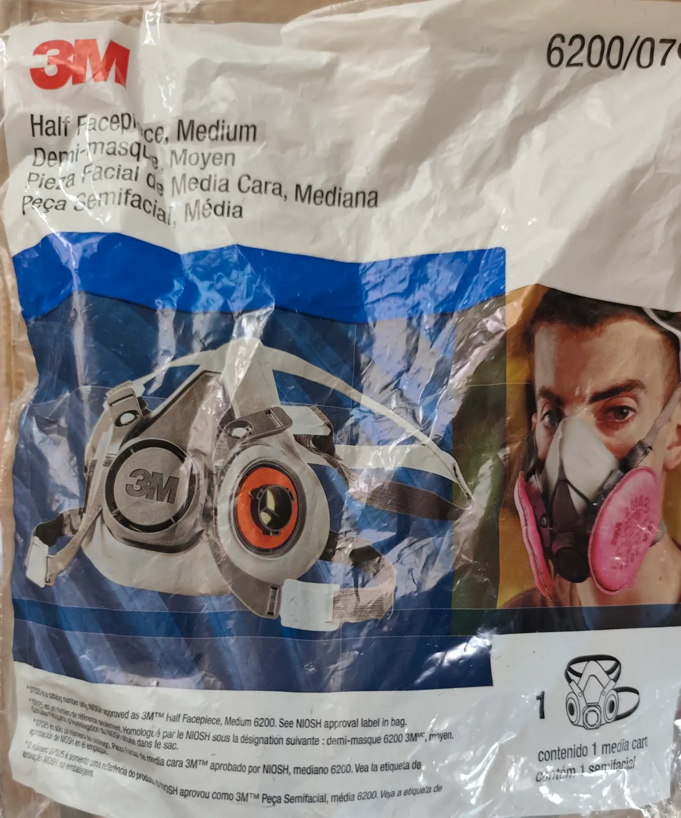 Mascarilla 2 trompas 