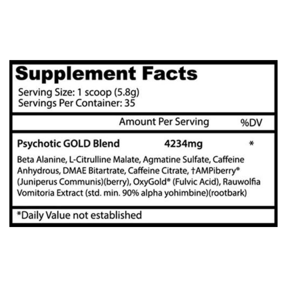PSYCHOTIC GOLD 35 SERVICIOS 2