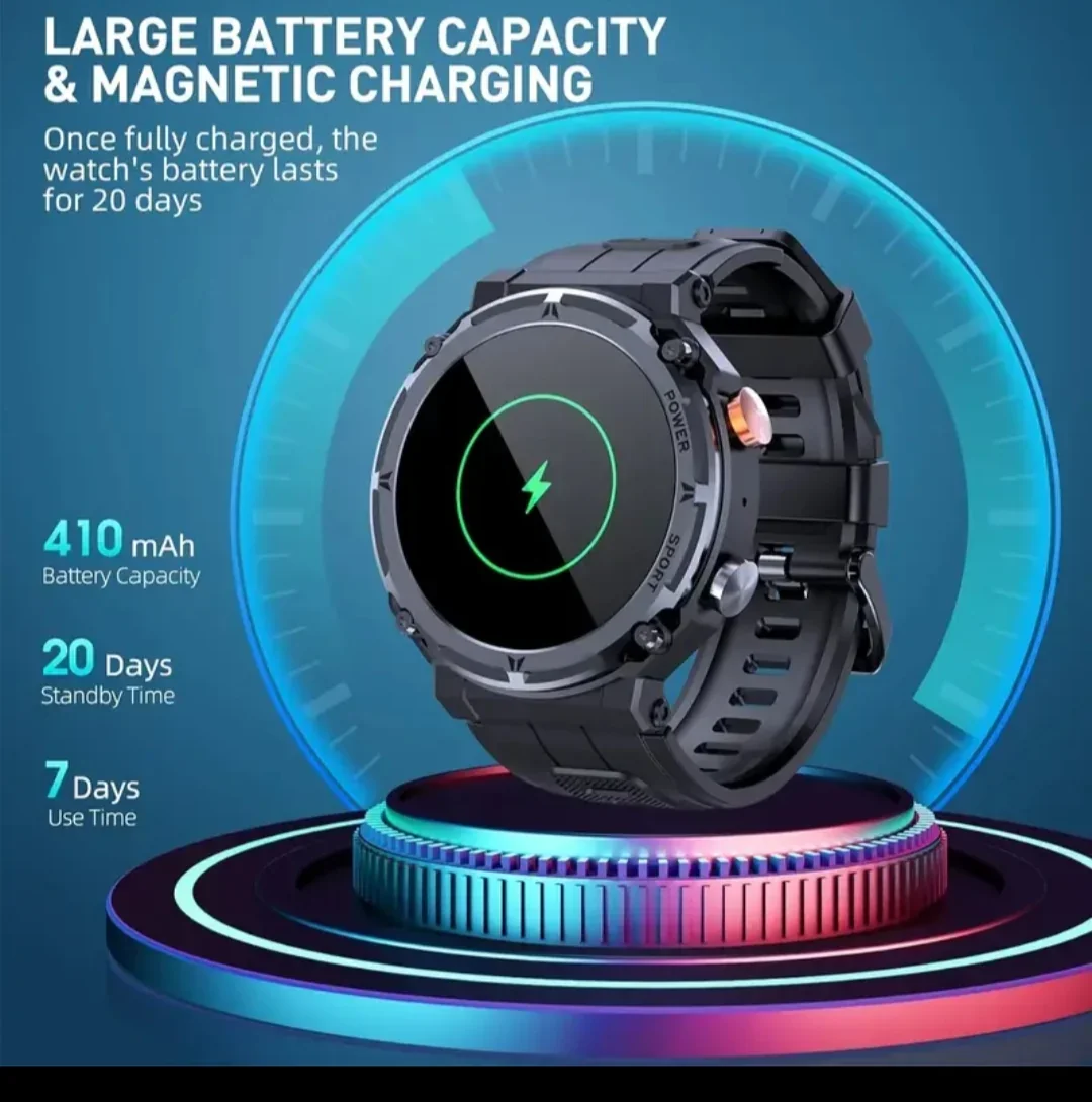 Reloj Smart grado Militar  7