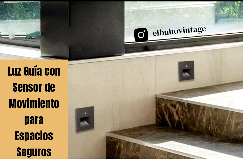 Spot Decorativo para Escalera con Sensor de Movimiento 3w ✨ 6