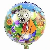 GLOBO PLANTA VS ZOMBIE 45CM 