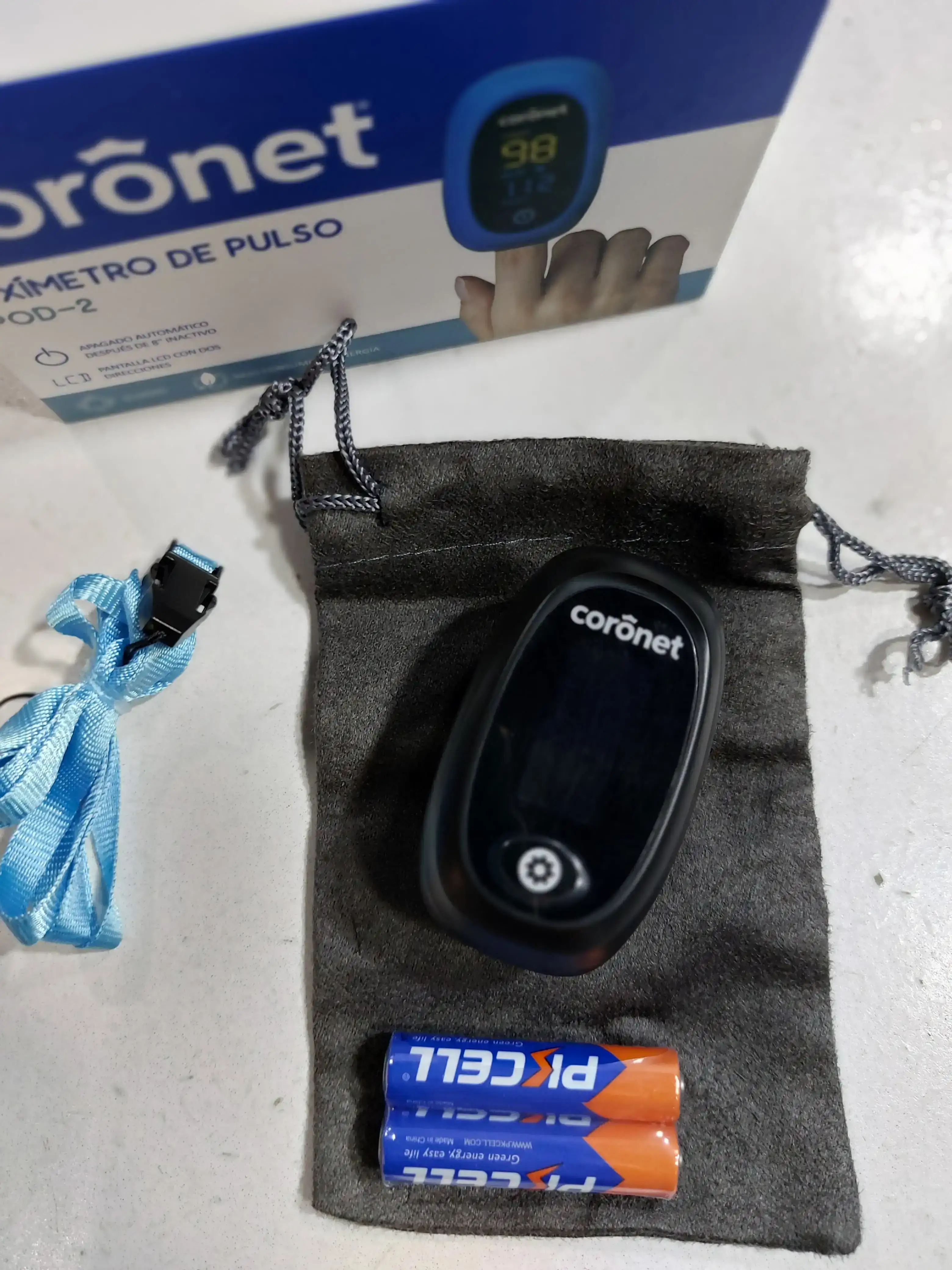 OXÍMETRO DE PULSO CORONET. PROF 2