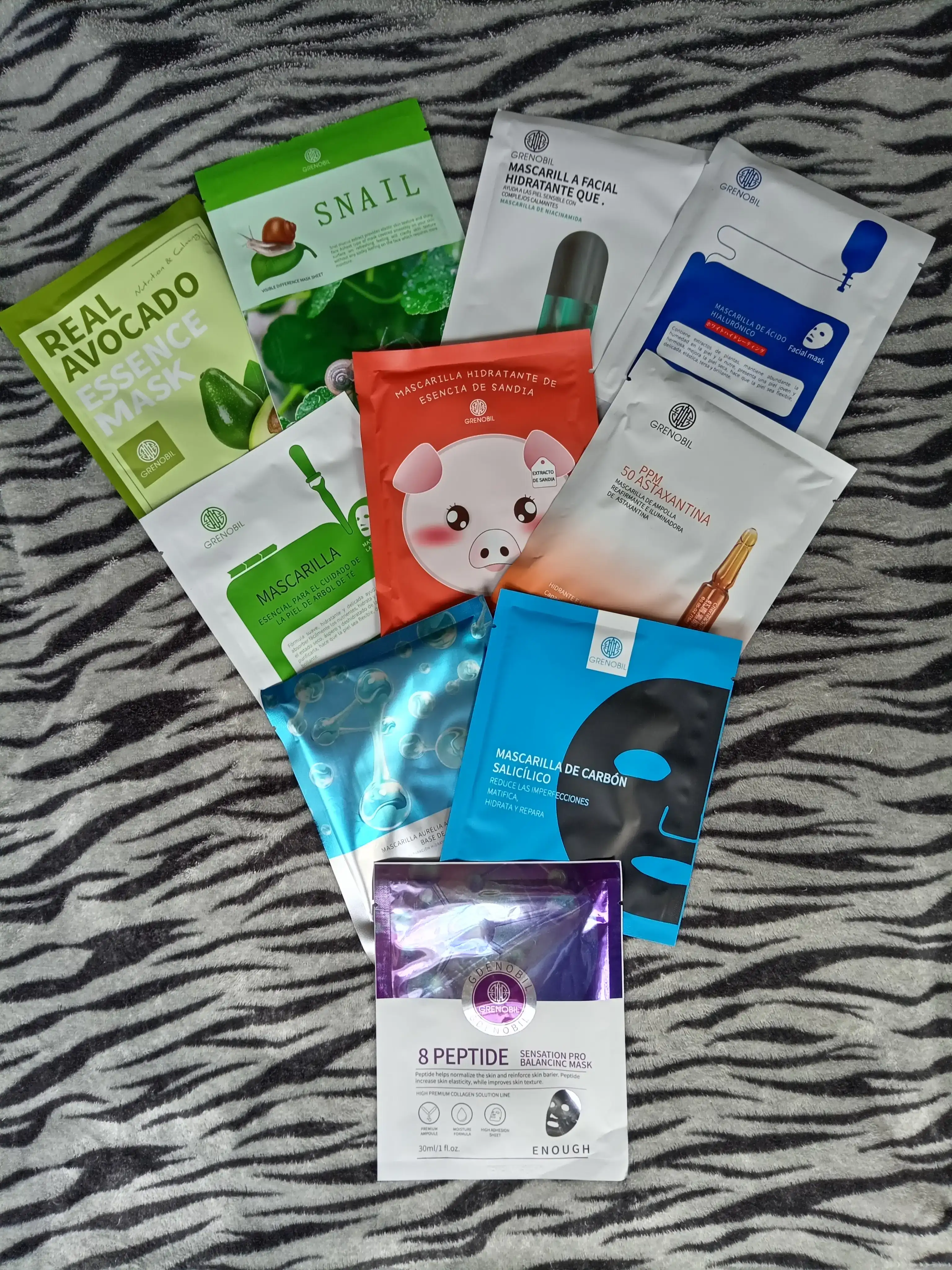 Mascarilla Facial Tipo Velo 